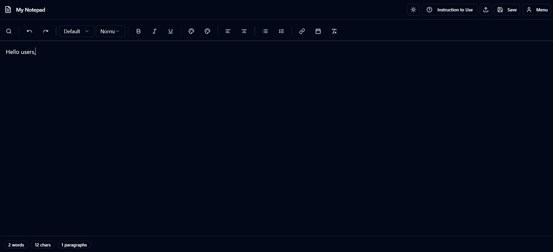 Clean Editor