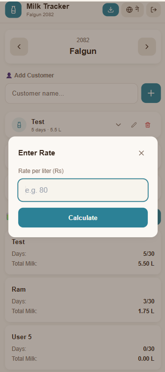 Milk Quality Logs